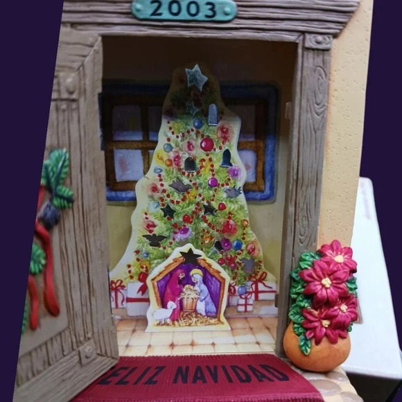 Hallmark 2003 feliz navidad tree ornament - Picture 3 of 9